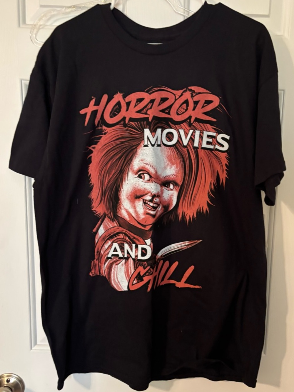 Freeze Black Graphic Chucky Logo Tee